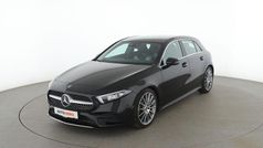 Schwarz Gebraucht 2021 Mercedes A180 AMG line Limousine | 22.940 € (Guter Preis)