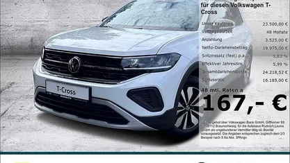 Gebraucht 2024 VW T-Cross Goal SUV | 23.500 € (Fairer Preis)