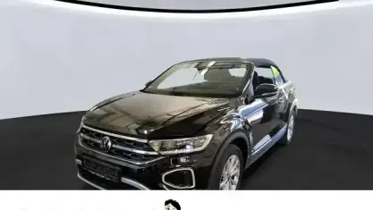 Gebraucht VW T-Roc Cabriolet Style 110 PS (80 kW) 2022 Schwarz Cabrio