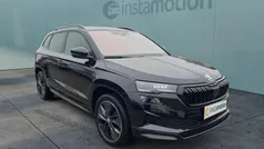 Schwarz Gebraucht 2024 Skoda Karoq SportLine SUV | 34.163 € (Guter Preis)
