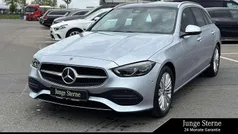 Lack hightechsilber Gebraucht 2024 Mercedes C200 Avantgarde Kombi | 39.360 € (Fairer Preis)