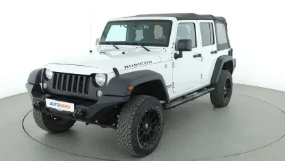 Gebraucht Jeep Wrangler Unlimited Rubicon 200 PS (147 kW) 2017 Weiß SUV