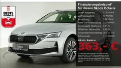 Brilliant silber Gebraucht 2024 Skoda Octavia Selection Kombi | 27.924 € (Guter Preis)