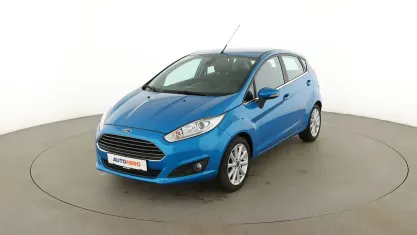 Używany Ford Fiesta Titanium 140 KM (102 kW) 2017 Niebieski Hatchback