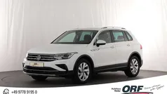 Pure white Gebraucht 2022 VW Tiguan Elegance SUV | 28.990 € (Fairer Preis)
