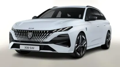 Nieuw Peugeot 308 SW GT 145 PK (106 kW) 2026 Wit Stationwagen