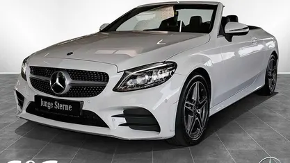 Unilack polarweiß Gebraucht 2021 Mercedes C300 AMG Cabrio | 42.870 € (Fairer Preis)