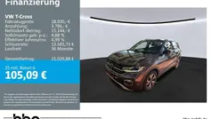 Grau Gebraucht 2021 VW T-Cross Style SUV | 18.930 € (Fairer Preis)