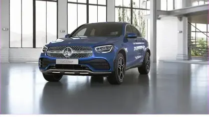 Usata Mercedes GLC200 AMG 197 CV (144 kW) 2022 Blu SUV