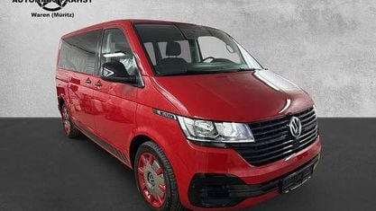 Używany VW T6 150 KM (110 kW) 2018 Czerwony Van