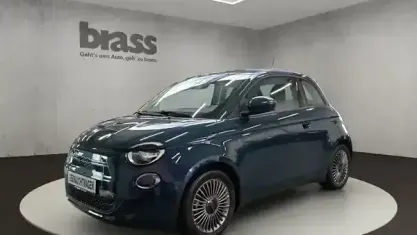 Usata Fiat 500e 86 kW (118 CV) 2021 Verde Berlina