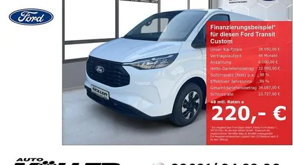 Neu Ford Transit Custom Trend 232 PS (170 kW) 2025 Weiss Van / Kleinbus