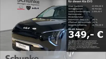 Gebraucht Kia EV3 Earth 150 kW (204 PS) 2026 Schwarz SUV