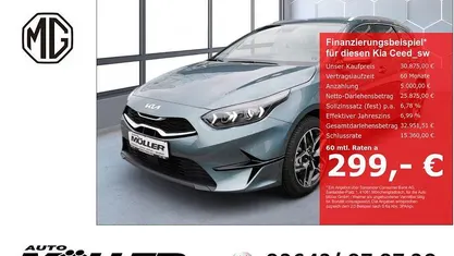 Grau Gebraucht 2024 Kia Ceed Sportswagon Spirit Kombi | 30.875 € (Teuer)