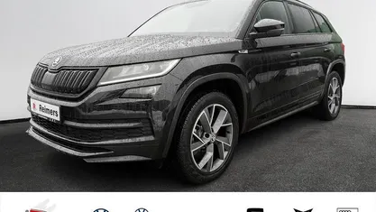 Schwarz Gebraucht 2021 Skoda Kodiaq SportLine SUV | 33.990 € (Fairer Preis)