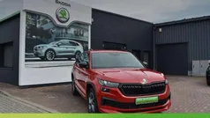Velvetrot metallic Gebraucht 2023 Skoda Kodiaq SportLine SUV | 38.990 € (Fairer Preis)
