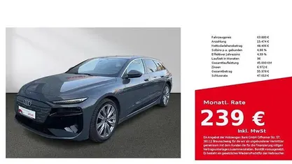 Gebraucht Audi A6 e-tron Performance 280 kW (381 PS) 2025 Grau Kombi