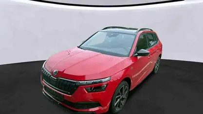 Velvet rot (rot) Gebraucht 2021 Skoda Kamiq Monte Carlo SUV | 23.440 € (Fairer Preis)