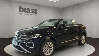 Gebraucht VW T-Roc Cabriolet Style 116 PS (85 kW) 2025 Deep black perleffekt schwarz Cabrio