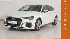 Weiss Gebraucht 2024 Audi A3 Sportback S-Line Limousine | 26.440 € (Fairer Preis)