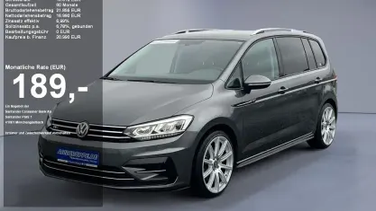 Gebraucht VW Touran Comfortline 150 PS (110 kW) 2019 Grau met Van / Kleinbus