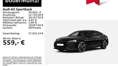 Mythosschwarz metallic Gebraucht 2025 Audi A5 S-Line Coupé | 50.930 € (Superpreis)