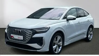 Gebraucht Audi Q4 Sportback e-tron Ambiente 150 kW (204 PS) 2023 Gletscherweiß metallic SUV