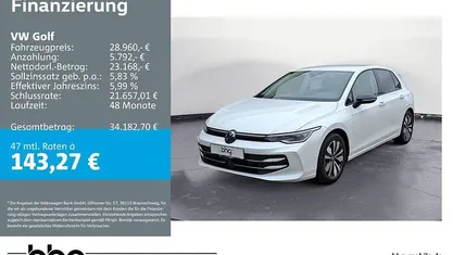 Gebraucht VW Golf Life 150 PS (110 kW) 2025 Limousine
