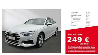 Occasion Audi A4 Advanced 190 PK (139 kW) 2024 Wit Stationwagen