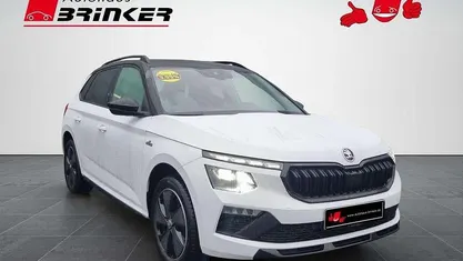 Gebraucht Skoda Kamiq Monte Carlo 116 PS (85 kW) 2025 Moonweiss metallic SUV