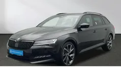Schwarz Gebraucht 2022 Skoda Superb SportLine Kombi | 32.880 € (Fairer Preis)