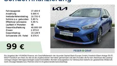 Blau Gebraucht 2019 Kia Ceed GT Comfort Limousine | 17.450 € (Guter Preis)