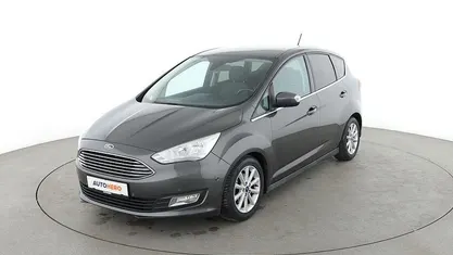 Grau Gebraucht 2017 Ford C-MAX Titanium Van / Kleinbus | 9.990 € (Fairer Preis)