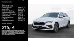 Moonweiss metallic Gebraucht 2025 Skoda Scala Drive Kleinwagen | 25.990 € (Fairer Preis)