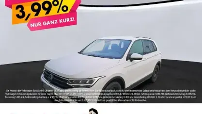 Gebraucht VW Tiguan Active 150 PS (110 kW) 2022 Weiß SUV