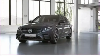Gebraucht Mercedes C220 AMG 194 PS (142 kW) 2021 Grau Kombi