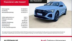 Weiß (gletscherweiß metallic) Gebraucht 2023 Audi Q8 e-tron S-Line SUV | 59.479 € (Superpreis)