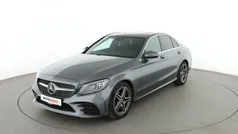 Grau Gebraucht 2020 Mercedes C180 AMG line Limousine | 29.490 € (Fairer Preis)
