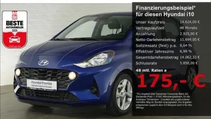 Brugt Hyundai i10 Trend 84 HK (61 kW) 2023 Blå Hatchback