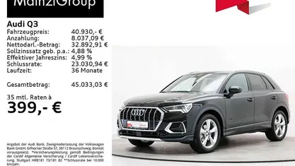 Gebraucht 2025 Audi Q3 S-Line SUV | 40.930 € (Fairer Preis)