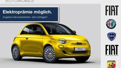 Neu Fiat 500e Pop 86 kW (118 PS) 2026 Sun of italy gelb metallic Cabrio
