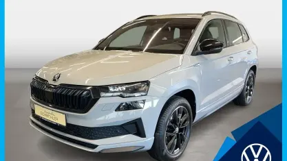 Gebraucht Skoda Karoq SportLine 190 PS (139 kW) 2023 Stahl grau SUV