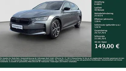 Gebraucht Skoda Octavia SportLine 150 PS (110 kW) 2025 Grau Kombi
