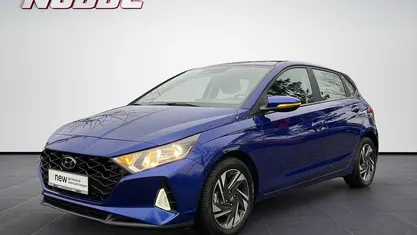 Gebraucht Hyundai i20 Trend 101 PS (74 kW) 2022 Blau Kleinwagen