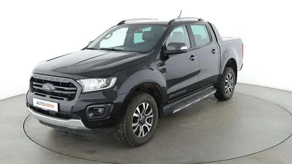 Schwarz Gebraucht 2021 Ford Ranger Wildtrack Abholung | 32.100 € (Fairer Preis)
