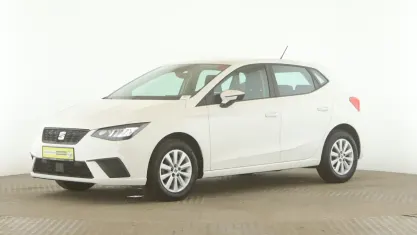 Gebraucht Seat Ibiza Style 80 PS (58 kW) 2023 "candy" weiss Kleinwagen