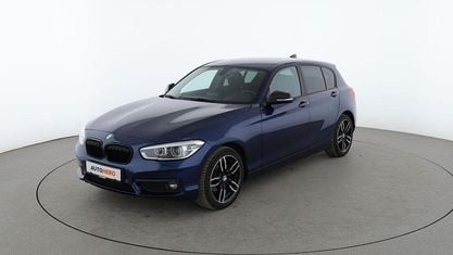 Gebraucht BMW 116 Advantage 116 PS (85 kW) 2017 Blau Kleinwagen