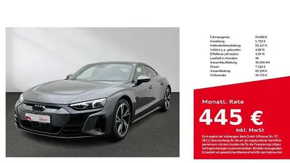 Gebraucht Audi e-tron GT quattro Sport 350 kW (476 PS) 2022 Limousine
