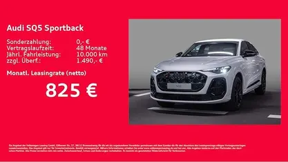 Neu Audi Q5 Sportback Ambiente 367 PS (269 kW) 2025 Weiß SUV