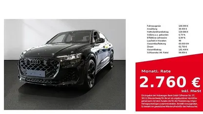 Neu Audi RS Q8 Performance 640 PS (470 kW) 2025 Schwarz SUV